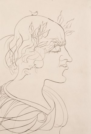 Salvador Dalí (1904 Figueras/Hiszpania - 1989 Figueras/Hiszpania), Cesarz Trajan (z 