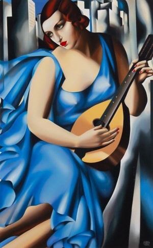 Tamara Łempicka (1895 Moskwa - 1980 Cuernavaca, Meksyk), 