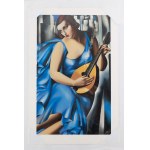 Tamara Lempicka (1895 Moscow - 1980 Cuernavaca, Mexico), La Musicienne, 1996.