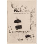 Marc Chagall (1887 Lozno bei Witebsk - 1985 Saint-Paul-de-Vence), Les Sept Péchés Capitaux (Die sieben Todsünden), 1926