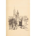 Leon Wyczółkowski (1852 Huta Miastkowska - 1936 Warschau), Krakau. 12 Autolithographien in Kreide und Feder, 1915