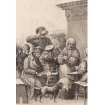 Jan Feliks Piwarski (1794 Puławy - 1859 Warsaw), Garkuchnia pod studnią, 1841