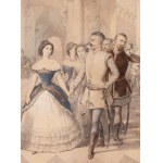 François Grenier (1793 - 1867), Into the dance they went, according to Antoni Zaleski, 1845-1875