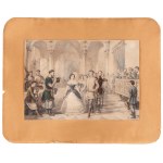 François Grenier (1793 - 1867), Into the dance they went, according to Antoni Zaleski, 1845-1875