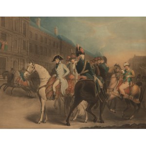 Charles Turner (1773 - 1857), Bonaparte při prohlídce konzulární stráže, 1802