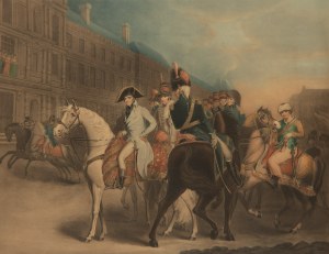 Charles Turner (1773 - 1857), Bonaparte Reviewing the Consular Guards, 1802