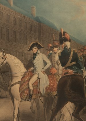 Charles Turner (1773 - 1857), Bonaparte Reviewing the Consular Guards, 1802