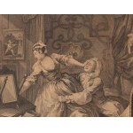 William Hogarth (1697 London - 1764 London), Before (Seduction), 1736