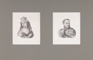 Ludwik Horwart, Portrety Jadwigi i Władysława Jagiełły (współoprawne)