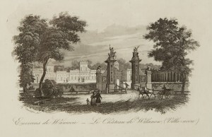 Émile Rouargue (1796 Paryż - 1865 Epône), Pałac w Wilanowie, 1835-1836