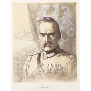 Stanisław Szwarc (1880 - 1953 Kraków), Marshal Józef Piłsudski, 1926
