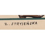 Zofia Stryjeńska (1891 Kraków - 1976 Geneva), Peasant from Sieradz, sheet XXV from the portfolio 'Polish Peasants' Costumes', 1939