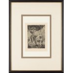 Boleslaw Cybis (1895 Massandra Farm in Crimea - 1957 Trenton (New Jersey, USA)), Woman with a Basket of Grapes (Woman Carrying a Basket of Grapes), ca1923