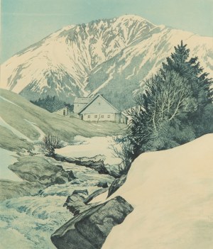 Friedrich Iwan (1889 Kamienna Góra - 1967 Wangen), Śnieżne Kotły w Karkonoszach, 1925-1930