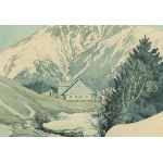 Friedrich Iwan (1889 Kamienna Góra - 1967 Wangen), Snowy Cauldrons in the Giant Mountains, 1925-1930