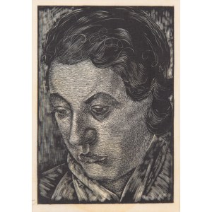 Roman Tadeusz Wilkanowicz (1909 Poznań - 1944 Warsaw), Portrait of the artist's wife (?)