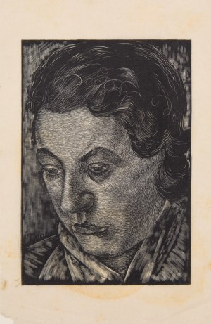 Roman Tadeusz Wilkanowicz (1909 Poznań - 1944 Warszawa), Portret żony artysty (?)