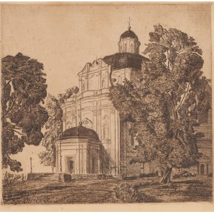 Lev Dobrzynski (1907 St. Petersburg - 1937 Loosha), Church of the Visitation in Vilnius, 1934