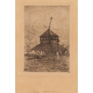 Jan Rubczak (1884 Stanislawow - 1942 Auschwitz), Old bell tower, ca1910