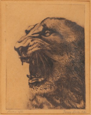 Jerzy Leski (1906 Skierniewice - 1969 Warszawa), Gepard, 1956