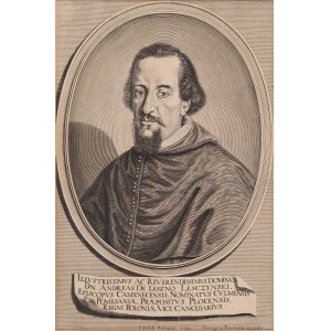 Jeremiasz Falck (1609 Gdansk - 1677 Gdansk), Portrait of Andrzej Leszczynski, 1640-1670