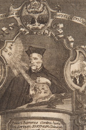 Jakub Labinger, Portret św. Józefa Kalasantego, 1736