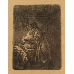 John Peter Norblin de la Gourdaine (1745 Misy-Faut-Yonne - 1830 Paris), The Sick Woodcutter