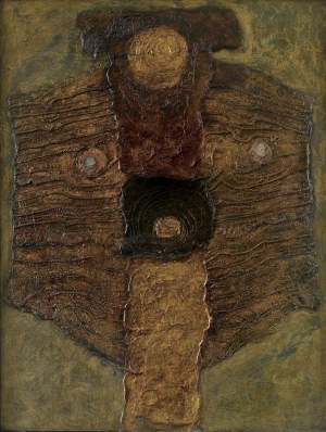 Lebenstein Jan, FIGURE AXIALE, 1960