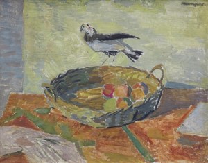 Marczyński Adam, MARTWA NATURA Z PTASZKIEM, 1947