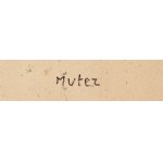 Maria Melania Mutermilch \ Mela Muter (1876 Warszawa - 1967 Paryż), Pejzaż wiejski (recto) / Kobiety we wnętrzu (verso)