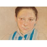 Stanisław Wyspiański (1869 Kraków - 1907 Kraków), Porträt eines Mädchens, 1895