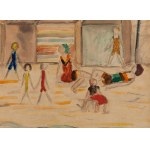 Tadeusz Makowski (1882 Osvienčim - 1932 Paríž), Deti na pláži, 1930