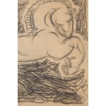 Stanislaw Eleszkiewicz (1900 Czutów k. Poltava - 1963 Paris), Sketch of a horse
