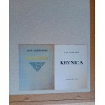 JAN GUMOWSKI, PAINTING LITHOGRAPH KRYNICA FROM THE PORTFOLIO OF JAN GUMOWSKI KRYNICA 1931