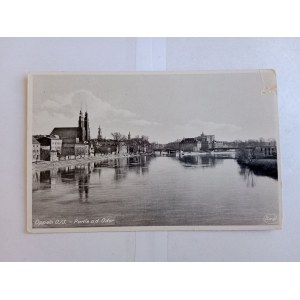 POSTKARTE OPOLE OPPELN ODER 1941