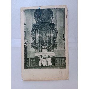 POSTCARD DEER PARISH CHURCH MIRACULOUS IMAGE OF JESUS PRE-WAR 1926