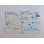 POSTCARD FOLK TYPES KROBIA POZNAŃ 1949