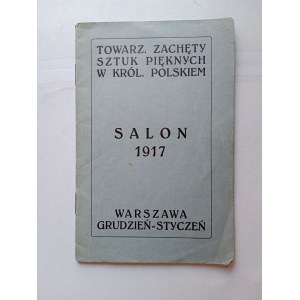 CATALOG SOCIETY ENCOURAGEMENT SALON 1917 WARSAW