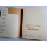 MARIA TWAROWSKA, LEON WYCZÓŁKOWSKI LISTY I WSPOMNIENIA