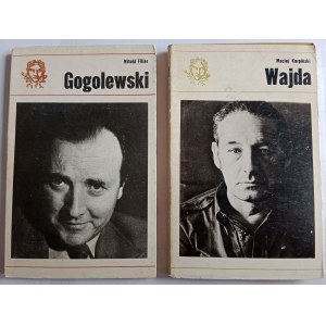 WITOLD FILLER MACIEJ KARPIŃSKI, FILN I KINO, ZESTAW 2 KSIĄŻEK GOGOLEWSKI I WAJDA