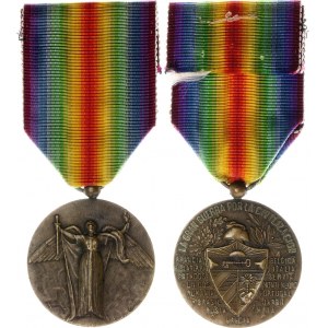 Cuba WW I Victory Medal 1919 R