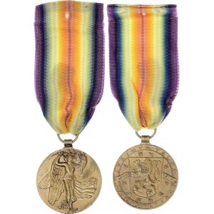 Czechoslovakia WW I Victory Medal 1919