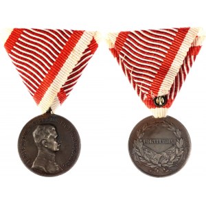 Austria Bravery Medal Der Tapferkeit 1917 - 1918