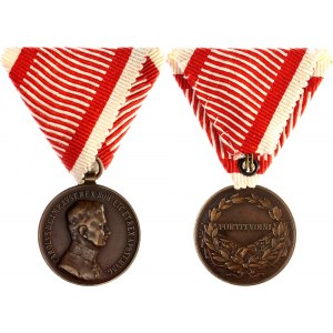 Austria Bravery Medal Der Tapferkeit 1917 - 1918