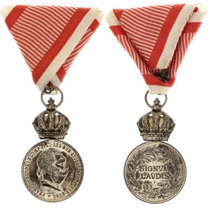 Austria Military Merit Medal Signum Laudis 1890