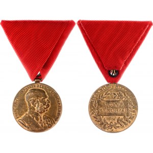 Austria Commemorative Bronze Medal Signvm Memoriae 1898