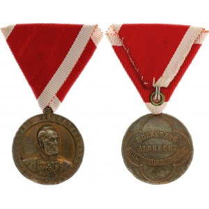 Austria Tribute Medal to Archduke Albrecht 19 - 20 Century