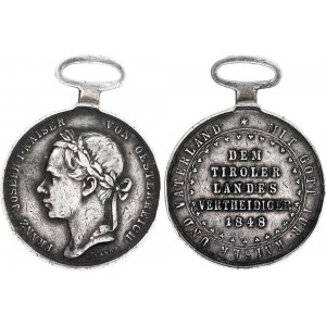 Austria Tirol Defence Commemorative Medal 1848
