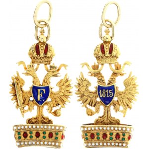 Austria Order of the Iron Crown Miniature 1850 - 1914