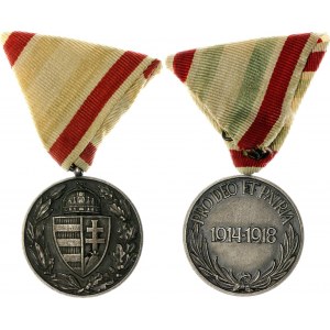 Hungary WW I Commemorative Medal 1929